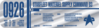 Starfleet Etiketten 2